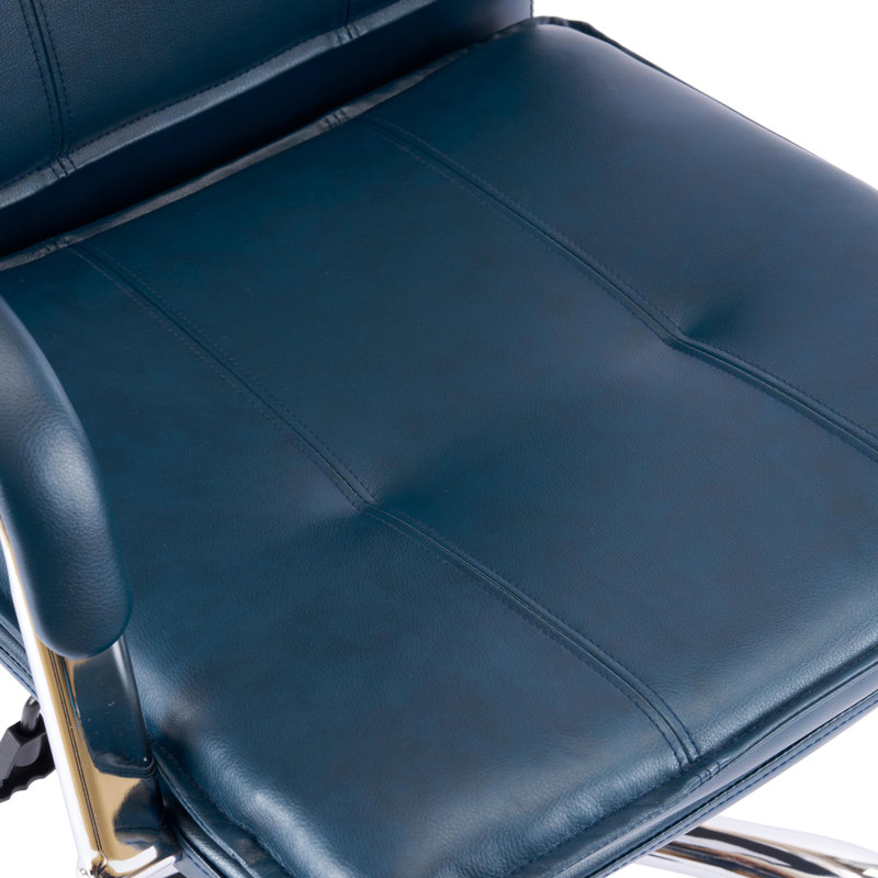 Chaise de bureau Abba, Bleu très foncé