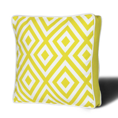 Coussin carré de qualité supérieure, 16,5 x 16,5 pouces, 50% coton / 50% polyester | Lavable et repassable avec fermeture à glissière dissimulée | Rembourrage en silicone pour un confort ultime | Housse amovible, parfaite pour la décoration intérieure et la détente