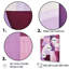 Mauve Motion Abstract Shapes sur impression sur toile-95869147-95869150