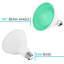 8 watts (45 watts équivalents), DEL PAR38, ampoule à DEL colorée, culot moyen E26 (standard)-73484794-128880035