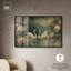 Décoration murale rétro "Heart of Two Swans" par Art Remedy, cadre noir, 55 x 37-1309504343-1309504346