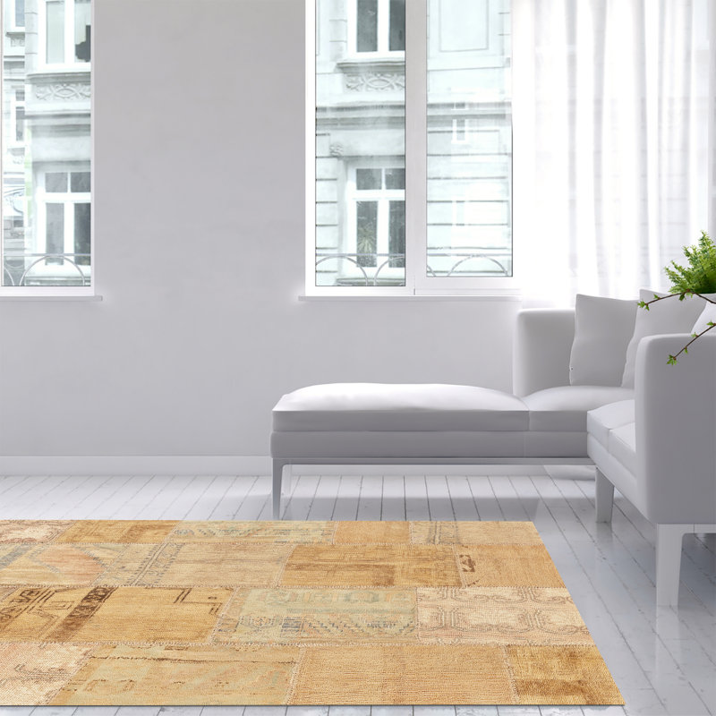 Genneth Patchwork Area Rug, Rectangle 140 x 200cm