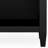 Carlton 24"W Solid Wood Contemporary Nightstand with 2 Drawers, Open Storage Shelf and Bronze Hardware-1229063123