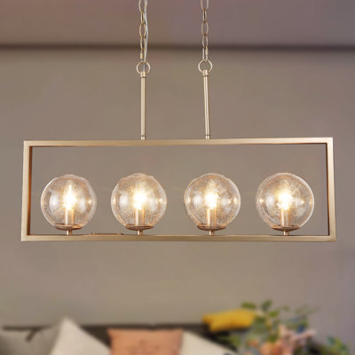 Labonte 4 - Light Small Kitchen Island Pendant Light