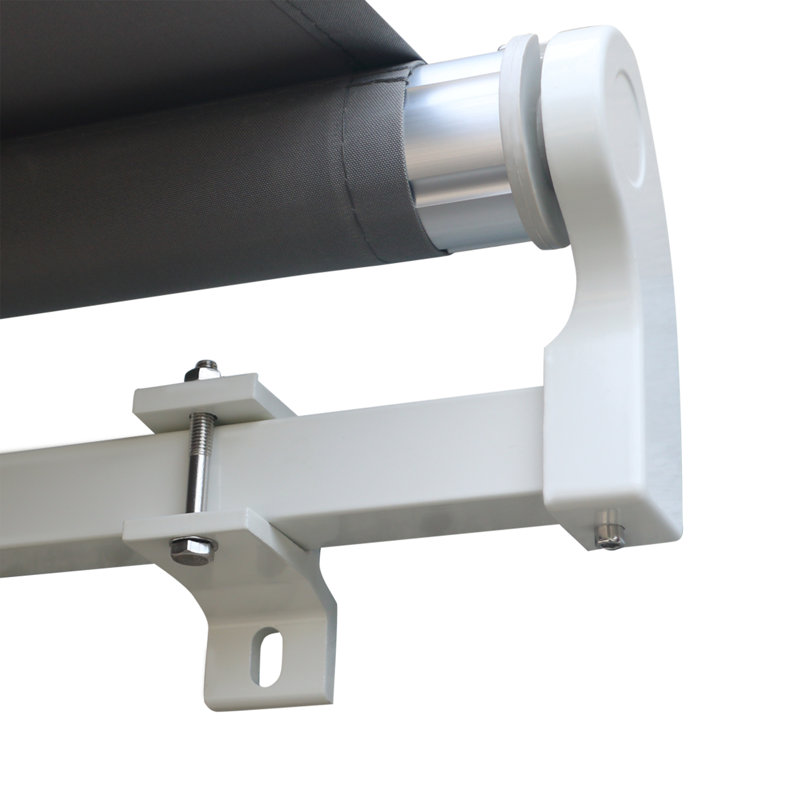 EvoNet 300cm W x 395cm D Polyester Cover Retractable Door / Window Awning
