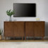 Moorton Mid-Century Modern Tall 2-Door Multifunction Accent Cabinet With Wine Rack (Set Of 2)