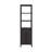 Alsup Solid Wood Freestanding Linen Cabinet