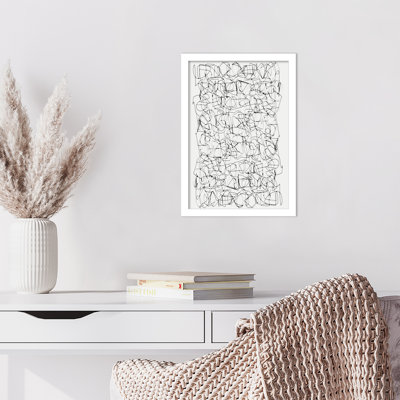 «Circuitry» par Dan Hobday, reproduction d'art encadrée sur bois