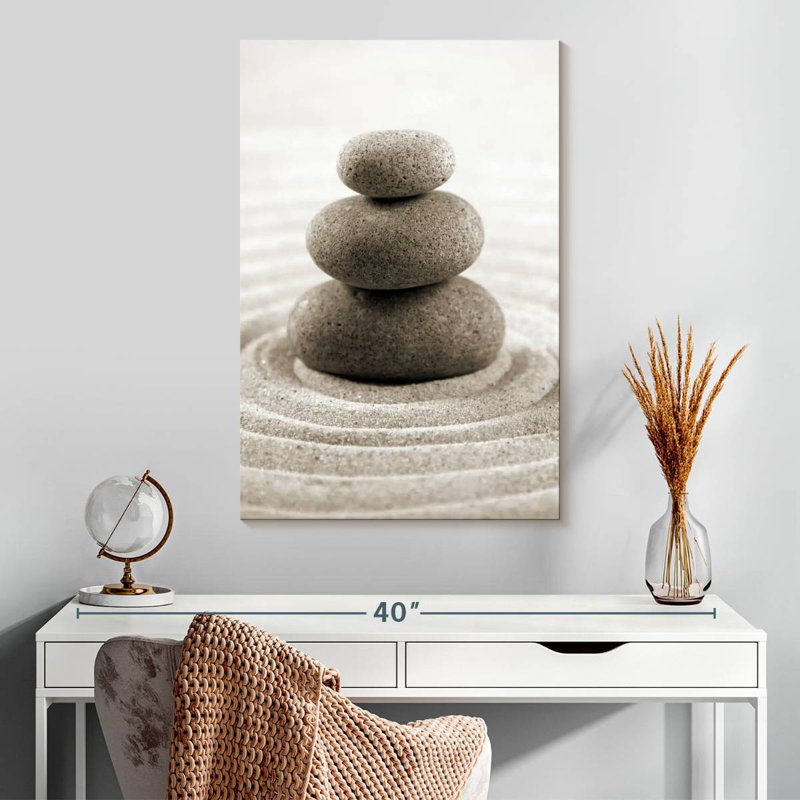 Kerrick Stone Stack On Zen Garden, 30" H x 20" W