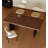 Nordic Retro Walnut Rectangular Dining Table-111042206