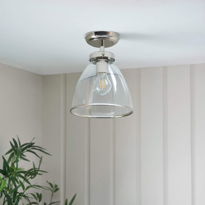 Glass Flush Mount