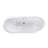72'' x 30'' Freestanding Soaking Cast Iron Bathtub-72468834