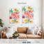 Harnek - pivoines jaunes et roses-108359399