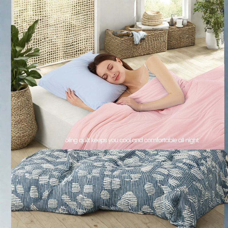 Ensembles de literie rafraîchissants, édredon en nylon 108 po x 90 po, style moderne pour toutes les saisons
