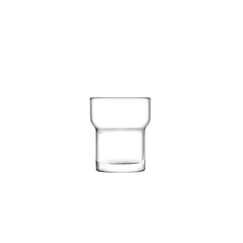 Utility Handmade Glass Drinking Glass, Clear