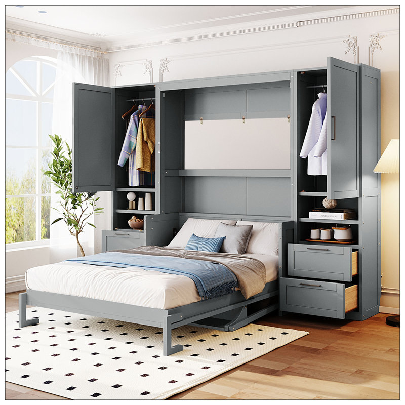 Bed For Bedroom, Grey