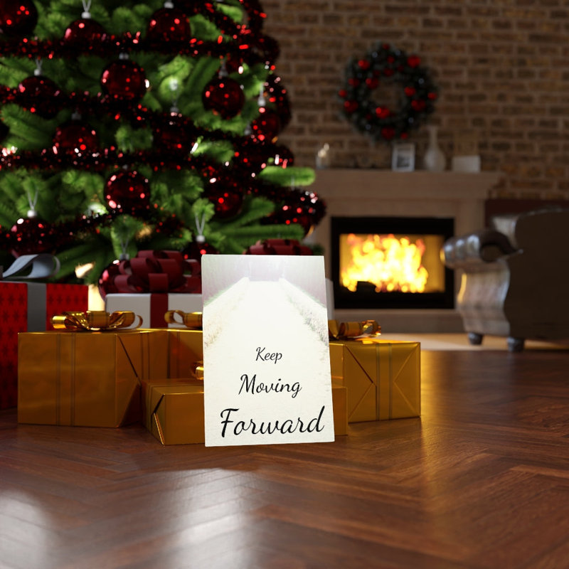 Keep Moving Forward - Wrapped Canvas Print, 46cm H x 30cm W