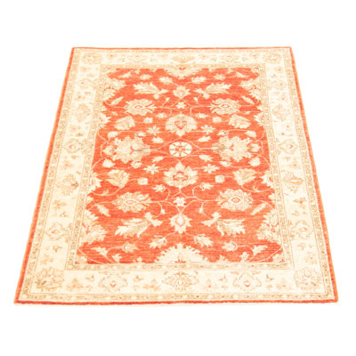Tapis unique en laine noué à la main nouvel âge 3 pi 11 po x 6 pi 0 po Peshawar