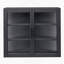 Armoire murale style rétro avec tablettes détachables
