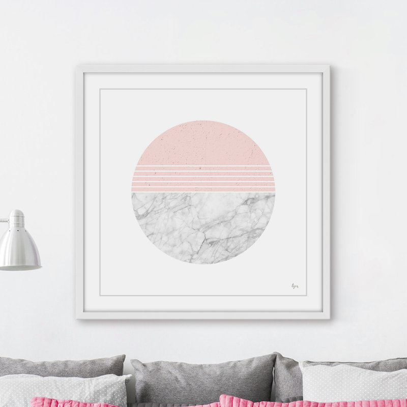 'Ions Effect' Framed Print, 12" H x 12" W x 1.5" D