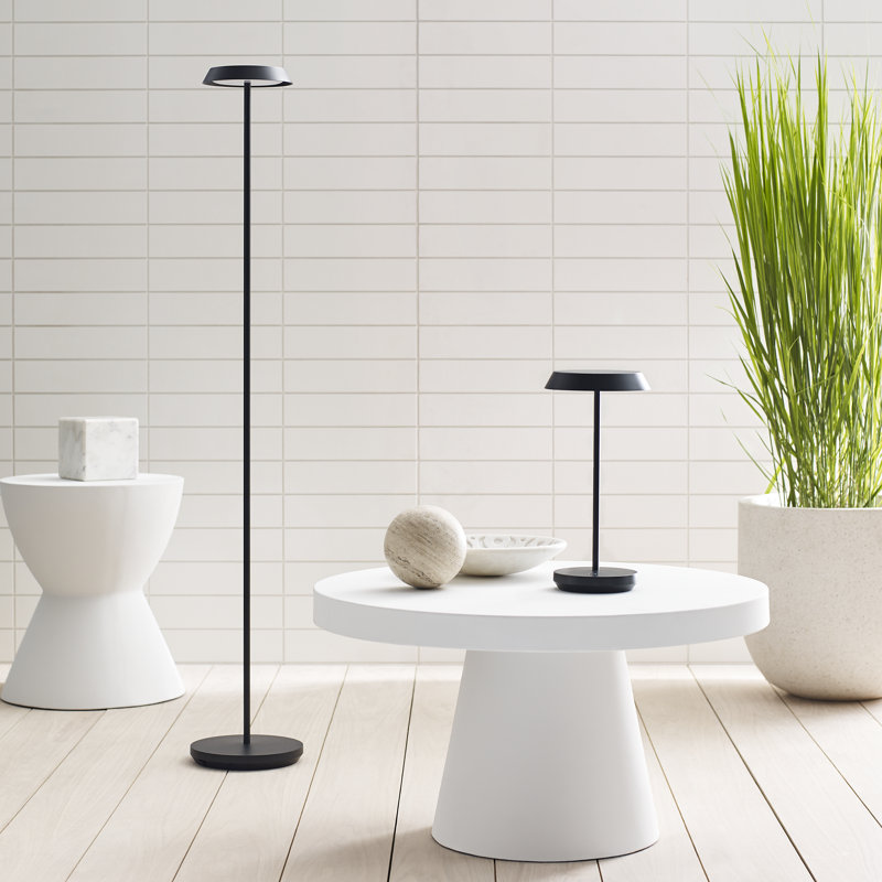 Tepa Medium Rechargeable Floor Lamp, Matte White
