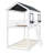 Twin Over Bunk Bed (white) - Save Space With White For Easy Access &