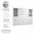 Arlex Full Bed and 2 Storage Units with Doors-88498603