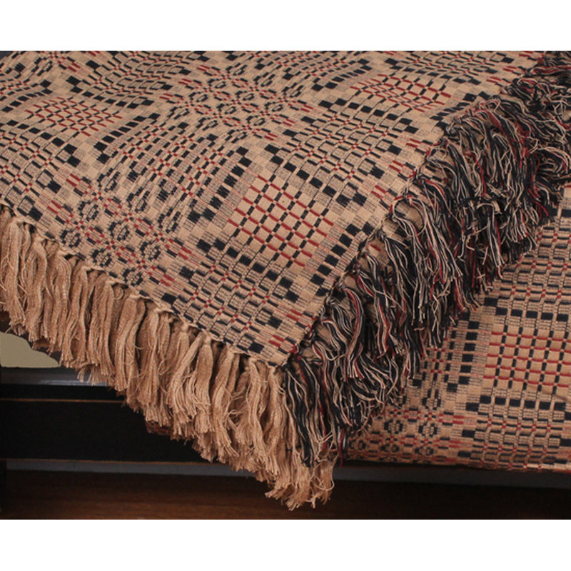Jacquard Trenton afghan
