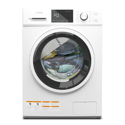 2.7 cu. ft. All-in-One Washer & Dryer Combo in White