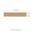 Plancher de vinyle rigide luxueux et imperméable 9 po x 48 po 8 mm 22mil Grove Grove-95994539