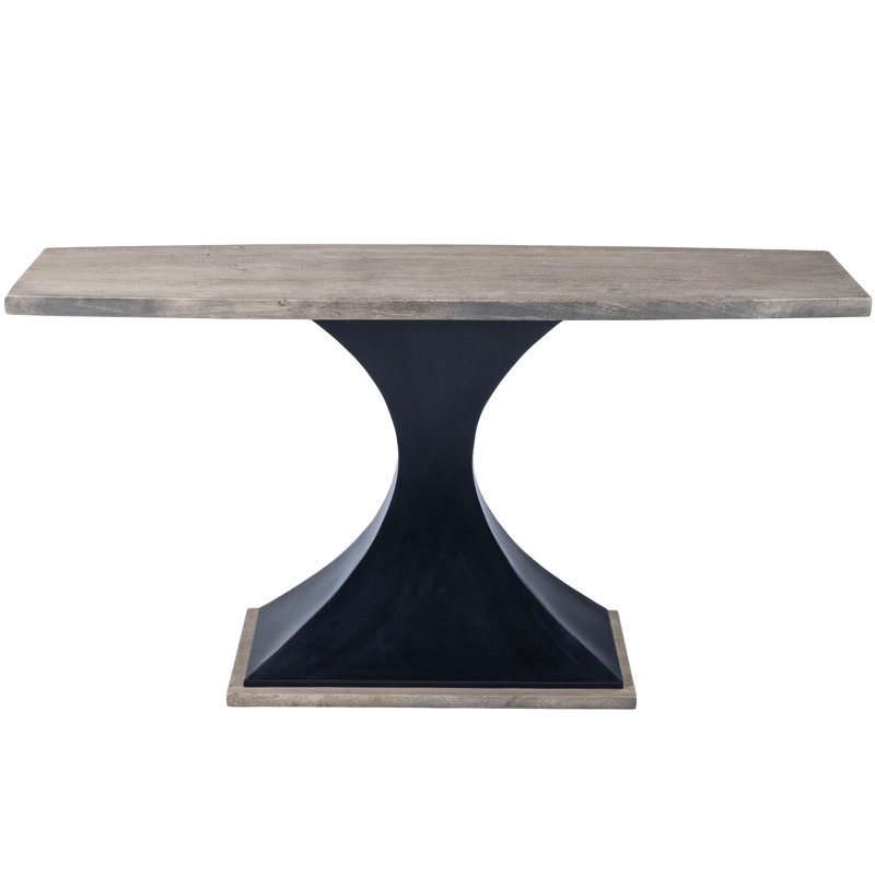 Lidiya Wood & Metal Console Table