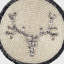 Antler Round Coaster