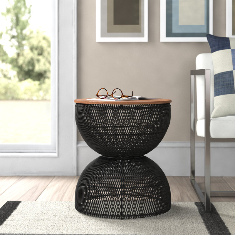 Table d'appoint Towe Wave, Noir, noir, noir, noir