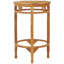 Bauman Solid Teak Wood Bar Table, 38 inch-635902466