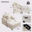 Fauteuil ergonomique surdimensionné avec repose-pieds-1447455896