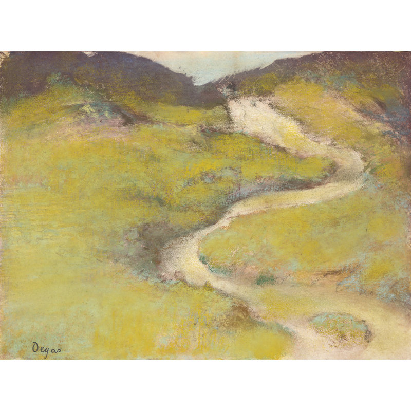 Degas' Countryside Views I by Edgar Degas - Wrapped Canvas Print, 51 cm H x 76 cm W