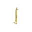 Deltana 6FBS3-UNL 6" Flush Bolt; Heavy Duty; Square; Unlacquered Bright Brass Finish