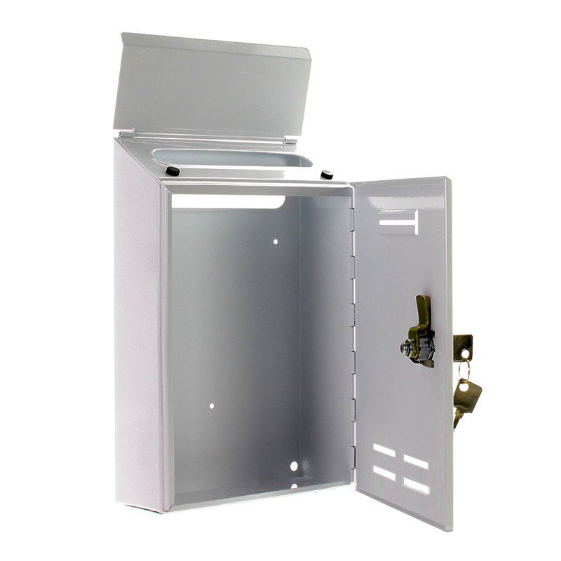 Drucker Steel Wall Mounted Post Box