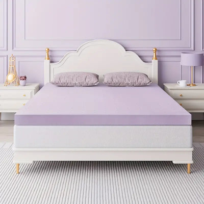 Mattress Topper, Premium Firm Memory Foam Mattress Topper With Ventilated Design, Cooling & Gel-infused, Ultimate Comfort & Support For Better Sleep, High-Density Bed Pads, Furniture For Home