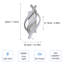 Shulin 3-Light Spiral-shaped Flush Mount Wall Sconce-608891870-659596935