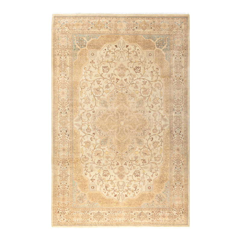 Classic One-of-a-Kind 6' 1" X 9' 5" Hand Knotted Area Rug