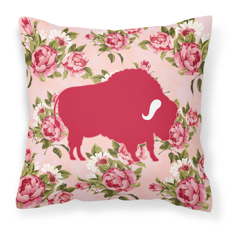  Coussin Buffalo Shabby Elegance, Rose