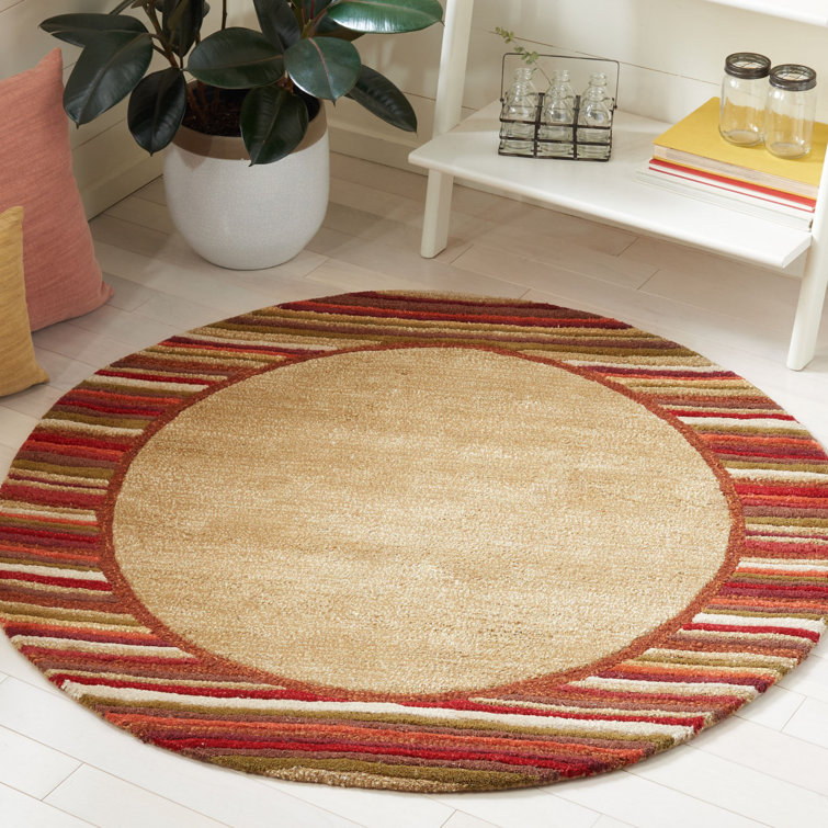 Martha Stewart Hand Tufted Wool/Viscose Solid Color Rug in Lead Gray