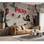 Murale Peel & Stick Street Art - Banksy Graffiti Collage-631449660