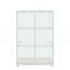 Vitrine en verre avec lumières DEL