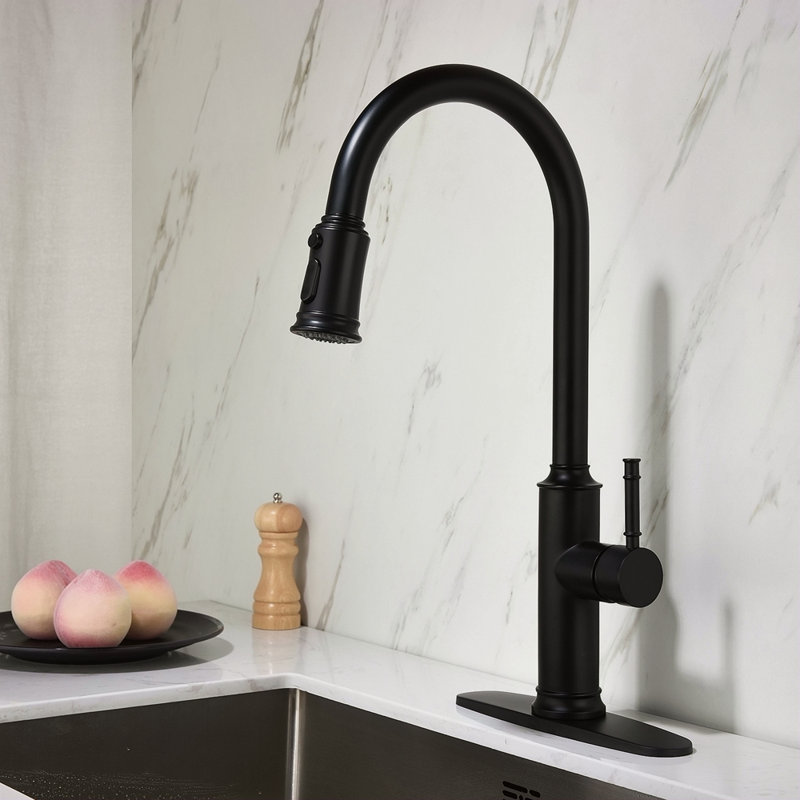 Kitchen Faucet With Pull Out Spraye