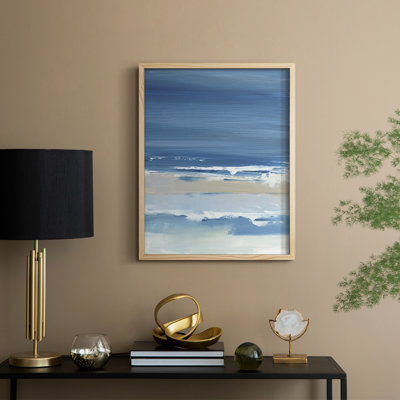Coastal Colors II, reproduction encadrée - bois massif