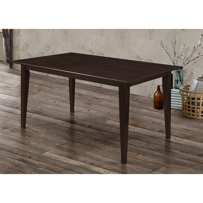 Noushin Rectangular Dining Table in Dark Brown