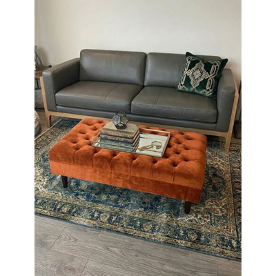 100cm Wide Footstool Ottoman