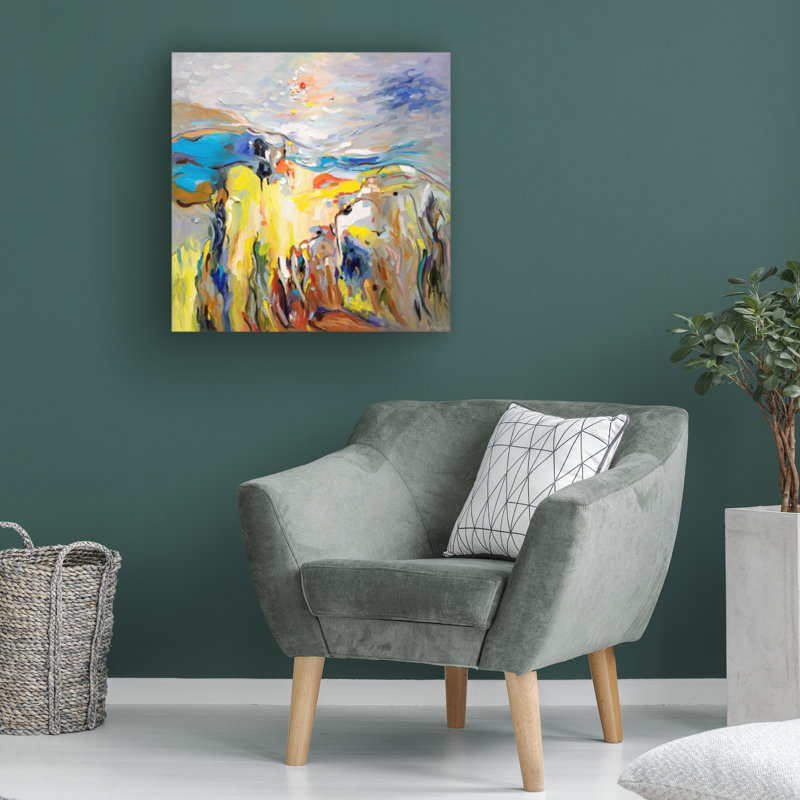 Bolog Ekaterina Ermilkina Seascape Canvas Art, 14" H x 14" W